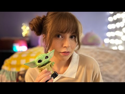 ASMR 👽 POV Obsessed Girl Visits You At Home - ASMR Mouth Sounds, Personal Attention, Weird Girl