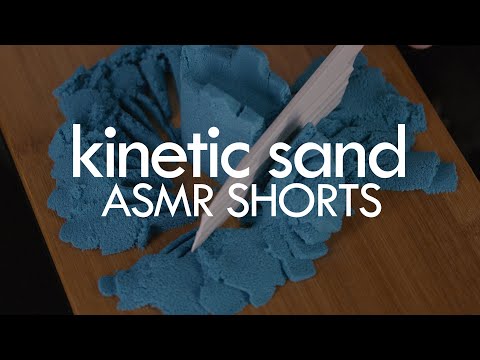 Kinetic Sand ASMR (Sand Castle) | Very Satisfying. Quick. Relaxing. | 8K Shorts (NO TALKING)
