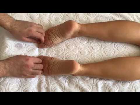 ASMR | Soft Touch On Foot Base and Brushing