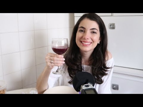 ASMR: ANO NOVO - Uma ceia com barulhos relaxantes!