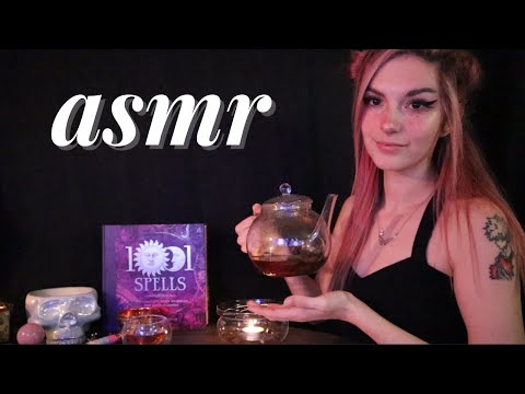 [ASMR] Tea Time at the Witch's Library