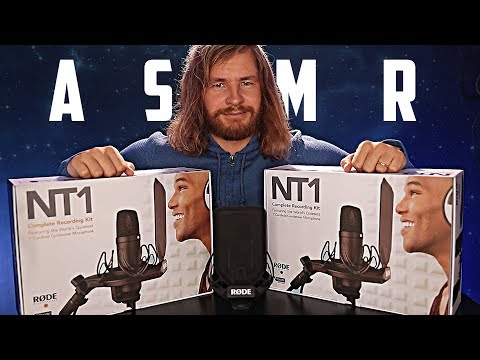 [ASMR] The MOST RELAXING x2 Microphone Unboxing