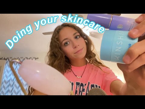 ASMR| Doing Your Skincare During a Thunderstorm 🌩 ~relaxing~