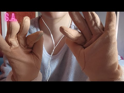 Asmr | Soft Polyester Gloves Sound