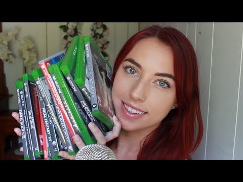 ASMR~ My Video Game Collection!