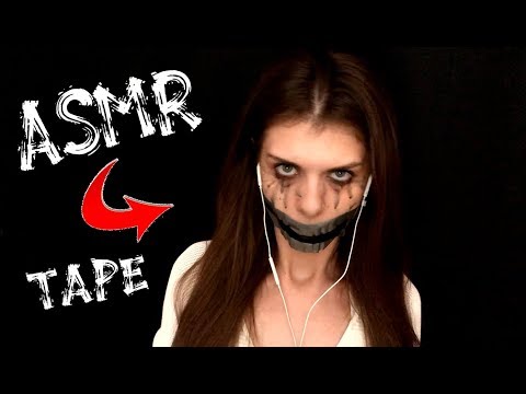 ASMR TAPE SOUNDS PARTY (Taped Mouth Roleplay)