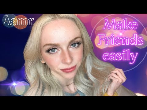 ASMR Chitchat How To Make Friends As An Adult - Remi Reagan