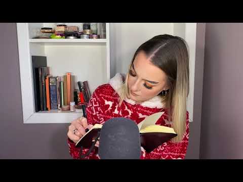 ASMR | writing Santa a strongly worded letter (writing sounds & no talking)