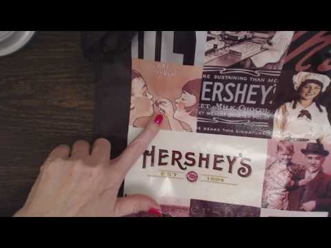 ASMR Whisper ~ Hershey Chocolate World Gift Shopping Haul Show & Tell