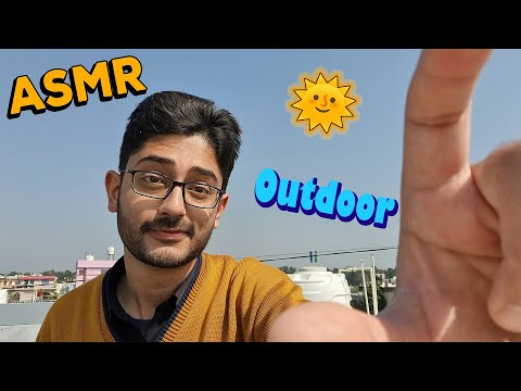 ASMR हिन्दी Outside 🌞 Natural Ambience, Whisper Rambling, Tapping Sounds