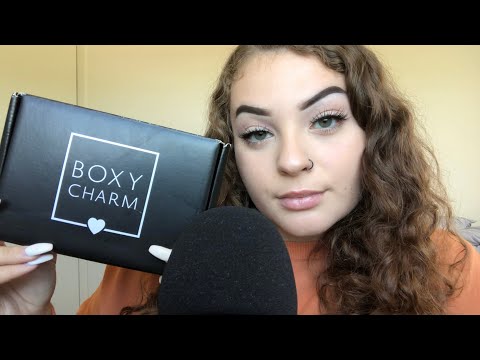 ASMR Boxy Charm Unboxing | August 2019 🍂