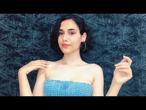 Fast then Slooow ASMR / Mouth Sounds , Hand Movements & Body Triggers