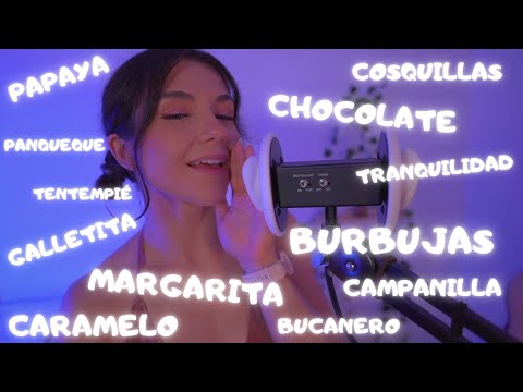 ASMR 💥 Palabras DETONANTES Cosquillosas en Español - Tingly Trigger Words in Spanish | Lonixy ASMR