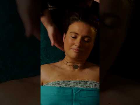 #asmr #relaxing Head massage for Sarah