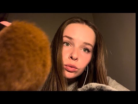 Asmr personal attention✨⚡️💆‍♀️ brushing your hair, brushing your face, face tracing, lotion sounds