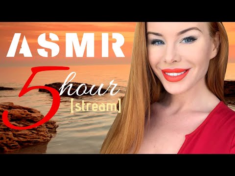 ASMR [STREAM] ❤️ 5 hour sleep relaxation 🌙 Ear Licking 👅 3Dio 🎤🎧