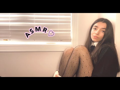 ASMR | AGGRESSIVE FISHNET PANTYHOSE SCRATCHING WITH LONG NAILS *tingles for your ears* RELAXATION☁️💛