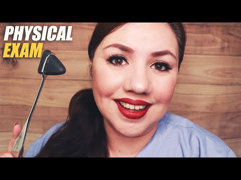 ASMR Physical Therapist: MEDICAL Exam and Massage Roleplay / Personal Atention & Typing Sounds