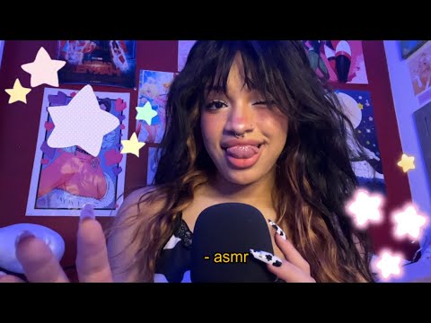 ASMR There's Someone in Your Eye (i'm obsessed with you) spit painting & Personal Attention
