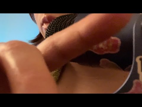 ASMR | gum chewing, mouth sounds, hand movements, breathing sounds