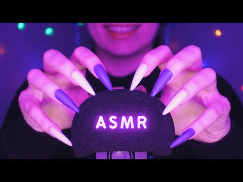ASMR Mic Scratching - Brain Scratching with 50 DIFFERENT MICS🎤 Covers & Nails 💜 No Talking for Sleep