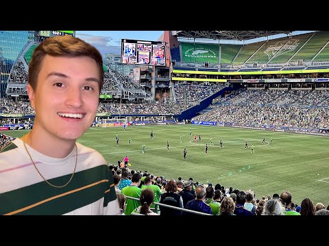 ASMR at a Soccer Game ⚽️ (asmr in public) Seattle Sounders