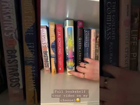 bookshelf full of books 🤗 #asmr #asmrsounds #asmrvideo #asmrshorts #asmrbooks #books
