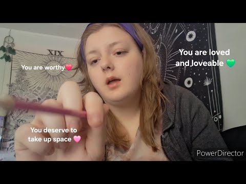 ASMR- Positive Affirmations & Reaffirming Whispers- !Watch this if You Struggle with Low Self-Esteem
