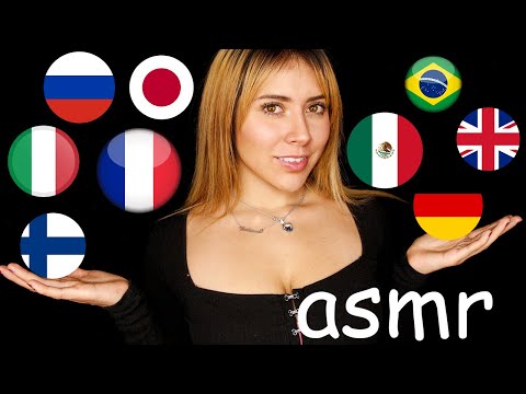 Hola, cómo estás? ✨ ASMR en 9 idiomas
