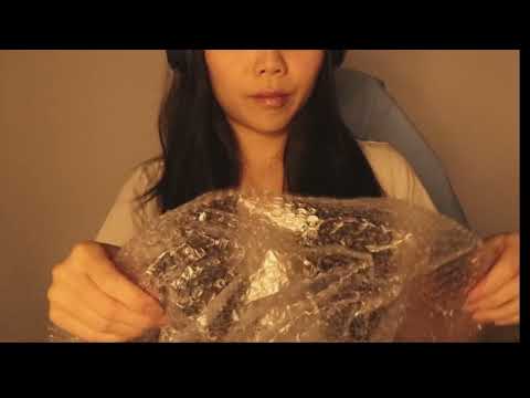 ASMR Close Your Eyes. Is it Fire Crackling or Bubble Wrap Popping?