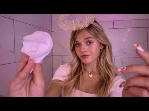 Pt.2: ASMR Kind Popular Girl Comforts You At A Halloween Party 🎃 (+muffled party music)
