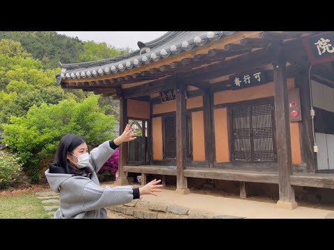 ASMR KOREA Old City 🌳 Public / Tapping , Tracing , Scratching
