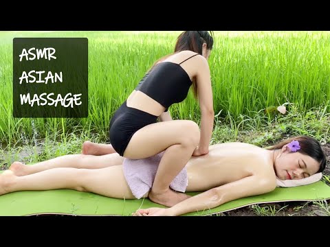 [ASMR ASIAN MASSAGE][No-ad]  Massage in Mother Nature. (1 / 4)