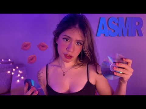 ASMR MOUTH SOUNS FAST + FAST TAPPING