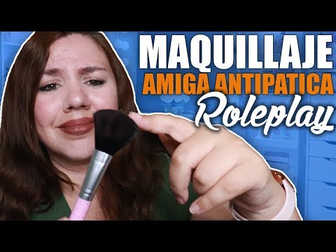 MAQUILLAJE Con TU Amiga Antipática ASMR Español / Murmullo Latino / Mexico