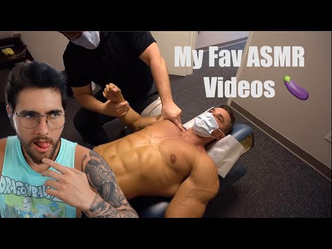 Reacting To My Favorite ASMR Videos - Gay ASMR - ASMR Reaction