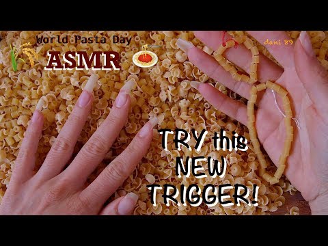 😱 My "World (NO)pasta day"🍝  🎧 Oddly satisfying ASMR: NEW TRIGGER🤪 (Please, READ in description!)💛