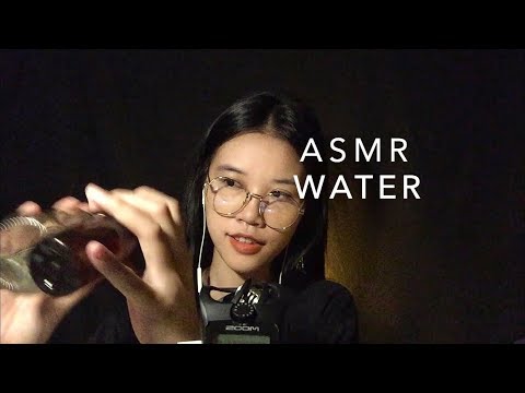 ASMR Water Sounds NO TALKING (Shaking, Bubbles, Spray Bottle)