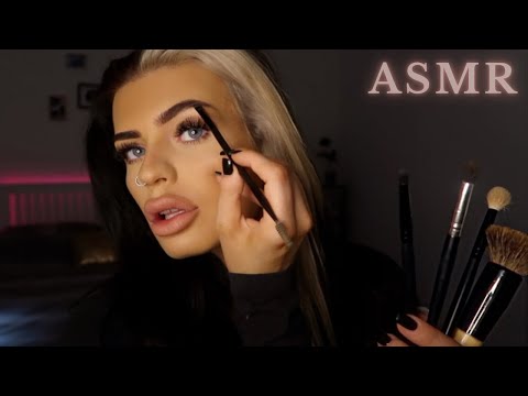 ASMR Get Ready With Me 💛✨ (Relaxing Makeup Application & Whispered Chit Chat)