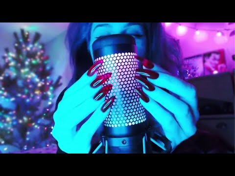 ASMR TAPPING WITH RED NAILS ❤️