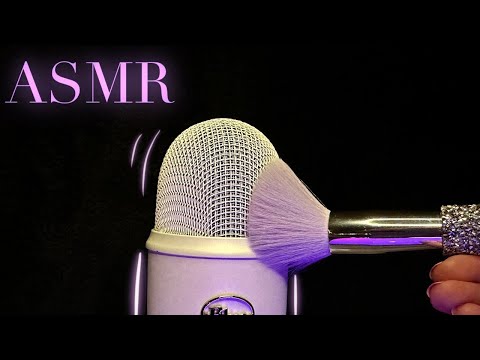 ASMR Brushing You To Sleep / Gentle Mic Brushing & Soft Whispering