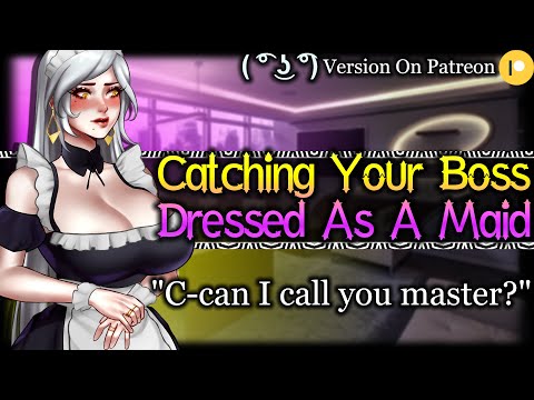 Walking In On Your Hot Boss Dressed As A French Maid [Tsundere] | Mature Woman ASMR Roleplay /F4A/