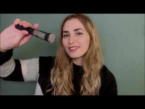 ASMR ~ Friend does YOUR makeup for an Event! ⭐ Soft Spoken ⚬ Faster Roleplay ⚬