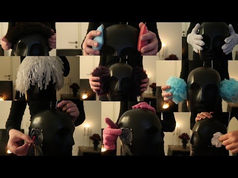 ASMR 25 triggers - Lotion, cupping, brushing, tapping, scratching sounds and more