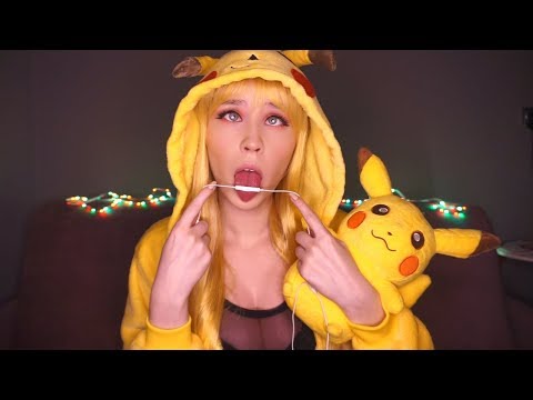 ASMR 💓 Funny Pikachu Mic Licking 👅 Lo-Fi | АСМР Ликинг Микро