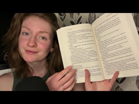 ASMR | Tingly Book Triggers & Reviews 📖 (low light, slightly chaotic tapping, gripping, whispers)
