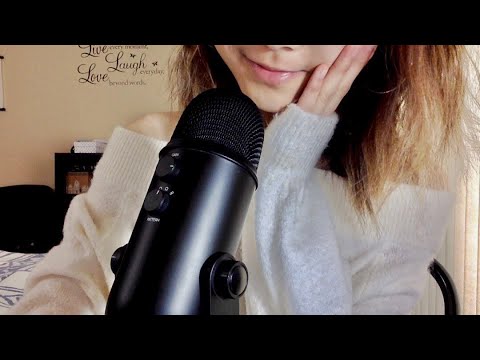 ASMR BEST TRIGGER WORDS + Mic Tapping for Sleep~