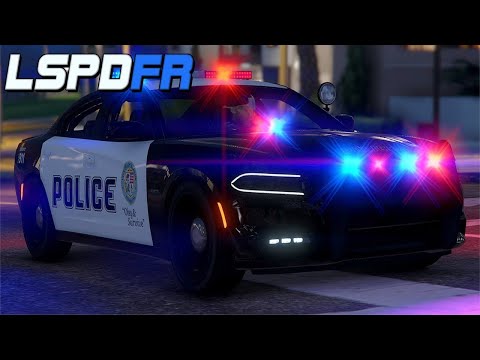 ASMR GTA V LSPDFR gameplay (mod polícia)