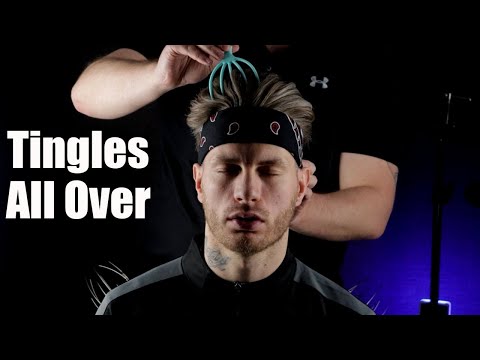 First time Tingles! Head Massage that Sent him to Space [ASMR]