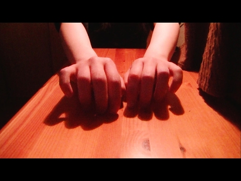 【ASMR】テーブルタッピング Tapping on Wooden Table【音フェチ】